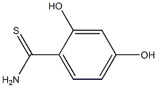 2,4-dihydroxybenzenecarbothioamide