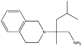 2,4-dimethyl-2-(1,2,3,4-tetrahydroisoquinolin-2-yl)pentan-1-amine