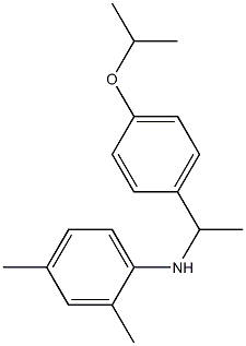  2,4-dimethyl-N-{1-[4-(propan-2-yloxy)phenyl]ethyl}aniline