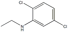 2,5-dichloro-N-ethylaniline,,结构式