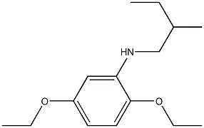 2,5-diethoxy-N-(2-methylbutyl)aniline|