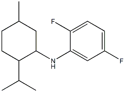 2,5-difluoro-N-[5-methyl-2-(propan-2-yl)cyclohexyl]aniline