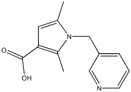 2,5-dimethyl-1-(pyridin-3-ylmethyl)-1H-pyrrole-3-carboxylic acid