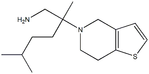  2,5-dimethyl-2-{4H,5H,6H,7H-thieno[3,2-c]pyridin-5-yl}hexan-1-amine