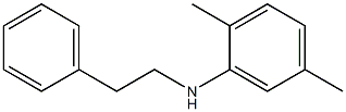 2,5-dimethyl-N-(2-phenylethyl)aniline,,结构式