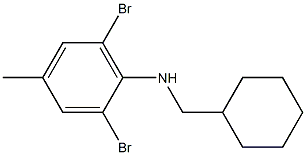 2,6-dibromo-N-(cyclohexylmethyl)-4-methylaniline