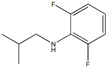 2,6-difluoro-N-(2-methylpropyl)aniline Struktur