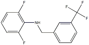 2,6-difluoro-N-{[3-(trifluoromethyl)phenyl]methyl}aniline