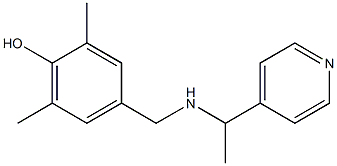 2,6-dimethyl-4-({[1-(pyridin-4-yl)ethyl]amino}methyl)phenol