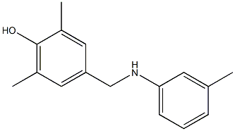 2,6-dimethyl-4-{[(3-methylphenyl)amino]methyl}phenol