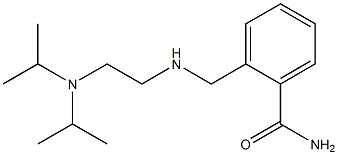 2-[({2-[bis(propan-2-yl)amino]ethyl}amino)methyl]benzamide|