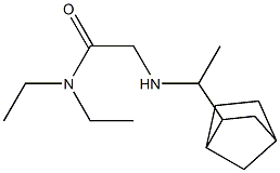 2-[(1-{bicyclo[2.2.1]heptan-2-yl}ethyl)amino]-N,N-diethylacetamide