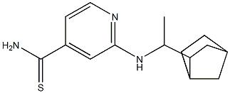  2-[(1-{bicyclo[2.2.1]heptan-2-yl}ethyl)amino]pyridine-4-carbothioamide