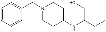 2-[(1-benzylpiperidin-4-yl)amino]butan-1-ol Struktur