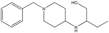 2-[(1-benzylpiperidin-4-yl)amino]butan-1-ol,,结构式