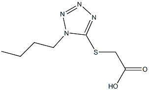  2-[(1-butyl-1H-1,2,3,4-tetrazol-5-yl)sulfanyl]acetic acid