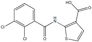  2-[(2,3-dichlorobenzene)amido]thiophene-3-carboxylic acid