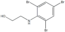 2-[(2,4,6-tribromophenyl)amino]ethan-1-ol,,结构式