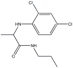 2-[(2,4-dichlorophenyl)amino]-N-propylpropanamide