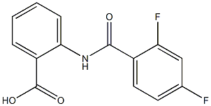 2-[(2,4-difluorobenzoyl)amino]benzoic acid