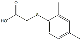 2-[(2,4-dimethylphenyl)sulfanyl]acetic acid