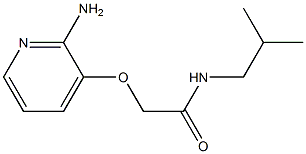 2-[(2-aminopyridin-3-yl)oxy]-N-(2-methylpropyl)acetamide