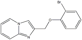 2-[(2-bromophenoxy)methyl]imidazo[1,2-a]pyridine Structure