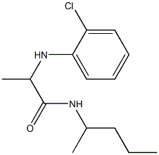 2-[(2-chlorophenyl)amino]-N-(pentan-2-yl)propanamide