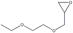 2-[(2-ethoxyethoxy)methyl]oxirane,,结构式