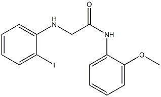 2-[(2-iodophenyl)amino]-N-(2-methoxyphenyl)acetamide