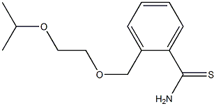  2-[(2-isopropoxyethoxy)methyl]benzenecarbothioamide