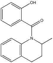  2-[(2-methyl-1,2,3,4-tetrahydroquinolin-1-yl)carbonyl]phenol