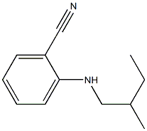 2-[(2-methylbutyl)amino]benzonitrile Struktur