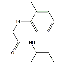 2-[(2-methylphenyl)amino]-N-(pentan-2-yl)propanamide