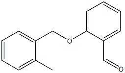 2-[(2-methylphenyl)methoxy]benzaldehyde 化学構造式