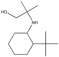 2-[(2-tert-butylcyclohexyl)amino]-2-methylpropan-1-ol 化学構造式