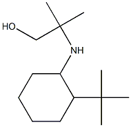 2-[(2-tert-butylcyclohexyl)amino]-2-methylpropan-1-ol Struktur