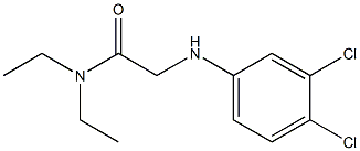  2-[(3,4-dichlorophenyl)amino]-N,N-diethylacetamide