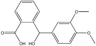 2-[(3,4-dimethoxyphenyl)(hydroxy)methyl]benzoic acid|