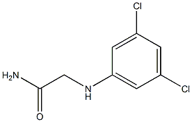 2-[(3,5-dichlorophenyl)amino]acetamide Structure