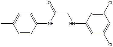 2-[(3,5-dichlorophenyl)amino]-N-(4-methylphenyl)acetamide