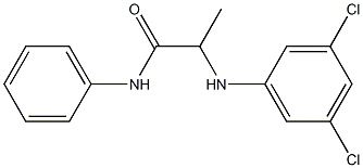 2-[(3,5-dichlorophenyl)amino]-N-phenylpropanamide