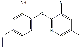 2-[(3,5-dichloropyridin-2-yl)oxy]-5-methoxyaniline Structure