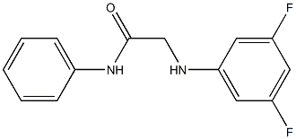 2-[(3,5-difluorophenyl)amino]-N-phenylacetamide Structure