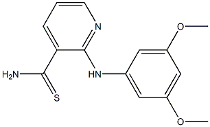 2-[(3,5-dimethoxyphenyl)amino]pyridine-3-carbothioamide|