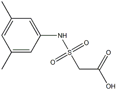 2-[(3,5-dimethylphenyl)sulfamoyl]acetic acid