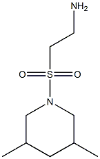 2-[(3,5-dimethylpiperidin-1-yl)sulfonyl]ethanamine