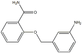 2-[(3-aminophenyl)methoxy]benzamide