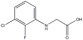 2-[(3-chloro-2-fluorophenyl)amino]acetic acid