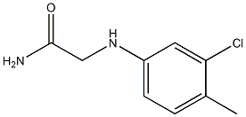 2-[(3-chloro-4-methylphenyl)amino]acetamide Structure